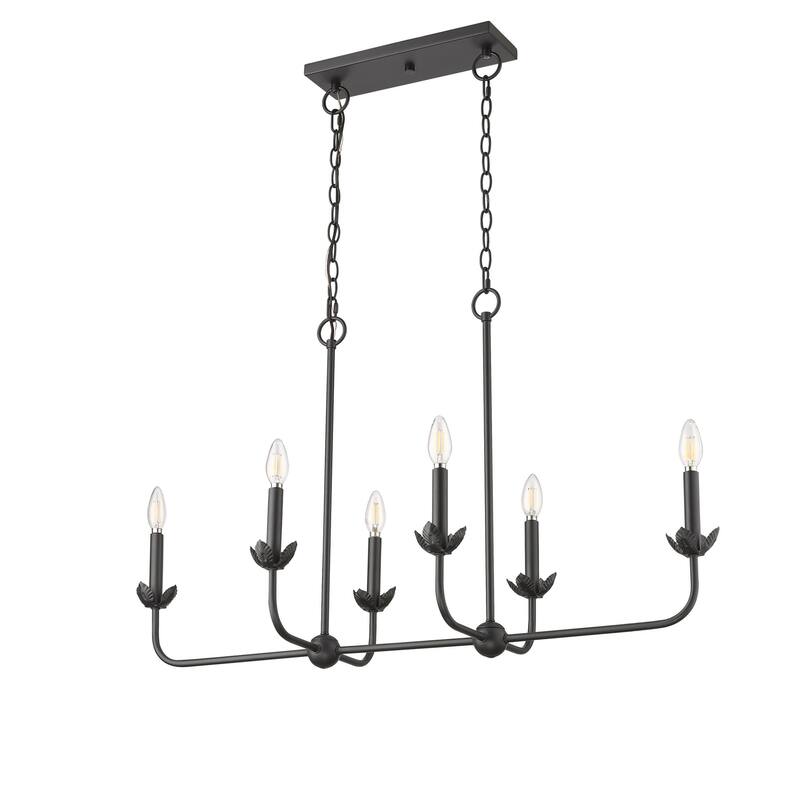 Millennium Lighting 29806 Freesia 6 Light 36" Wide Taper Candle Style