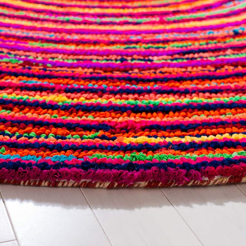 SAFAVIEH Handmade Nantucket Fulgencia Contemporary Cotton Rug