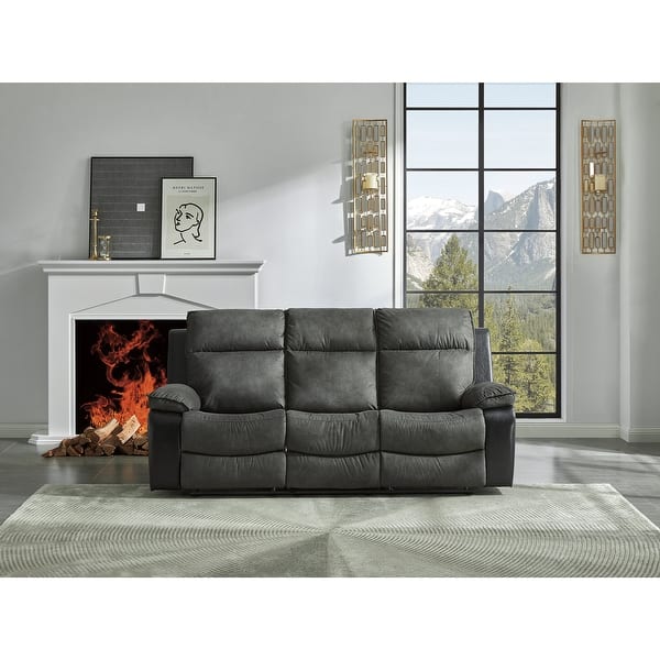 slide 1 of 20, Woodsway Reclining Sofa - 83"W x 38"D x 41"H
