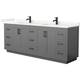 Option Dark Gray / Giotto Quartz Top / Matte Black