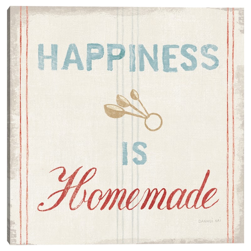 Floursack Kitchen VIII Bold by Danhui Nai Canvas Art Print