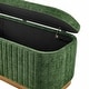preview thumbnail 9 of 27, NPD Furniture Clinton Chenille Storage Bench