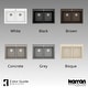 preview thumbnail 22 of 74, Karran 33" Top Mount Double Equal Bowl Quartz Kitchen Sink Kit - 33" x 22" x 9"