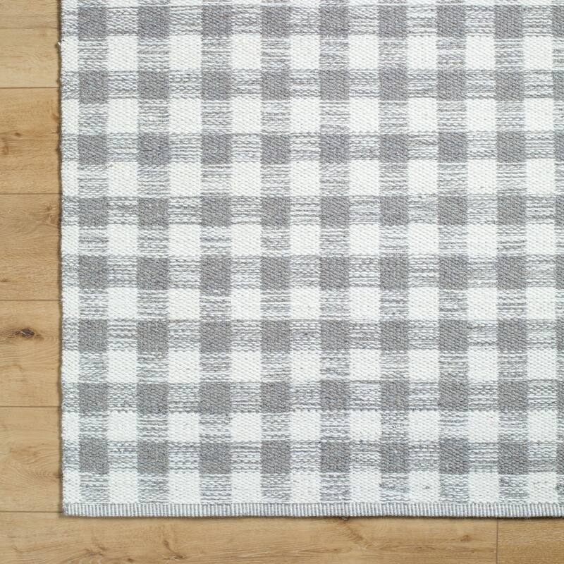 Livabliss Mardin Casual Checkered Area Rug