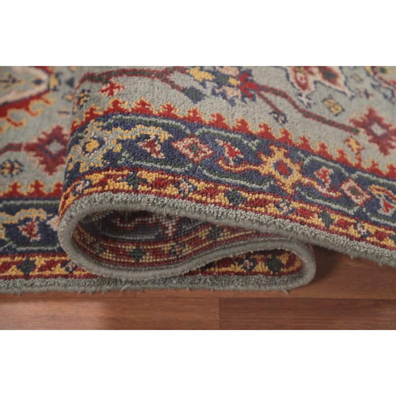 Kazak Oriental Runner Rug Handmade Wool Carpet - 2'8"x 8'1"