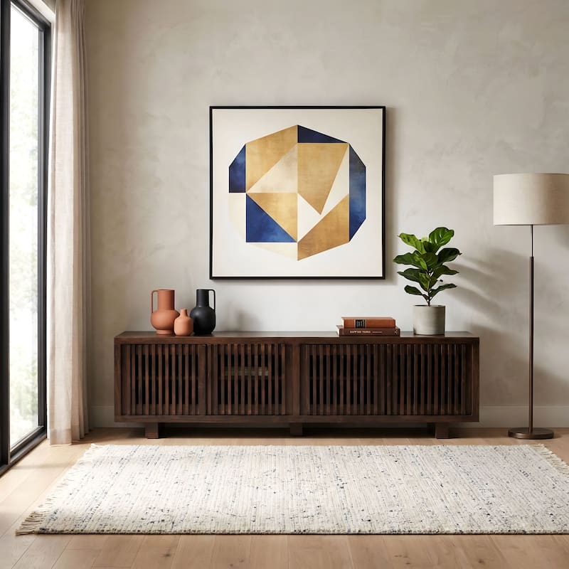 Origins by Alpine Nara 80" TV Console - Walnut