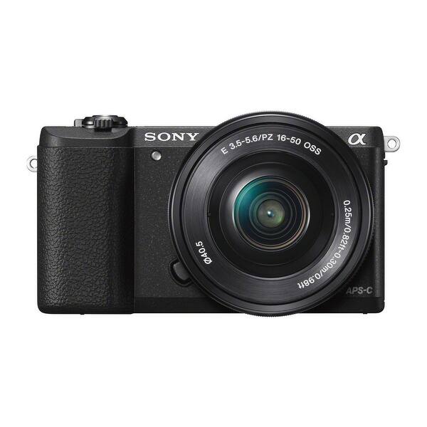 Shop Sony A5100 Mirrorless Digital Camera With 16 50mm Lens And 64gb Bundle Overstock 20112374