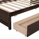 preview thumbnail 8 of 20, Twin Size Solid Wood Bed with 2 Drawers