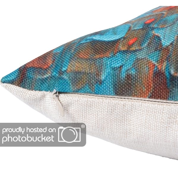 Shop Chezmax Oil Painting Home Decorative Cotton Linen Throw