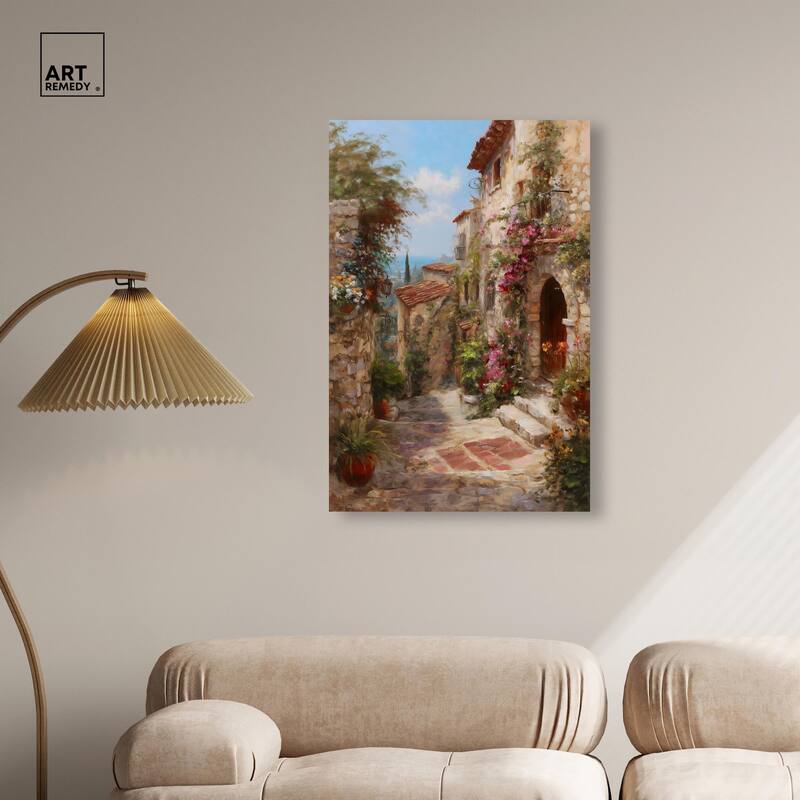 Mediterranean Charm I Canvas by Art Remedy, Gallery Wrapped