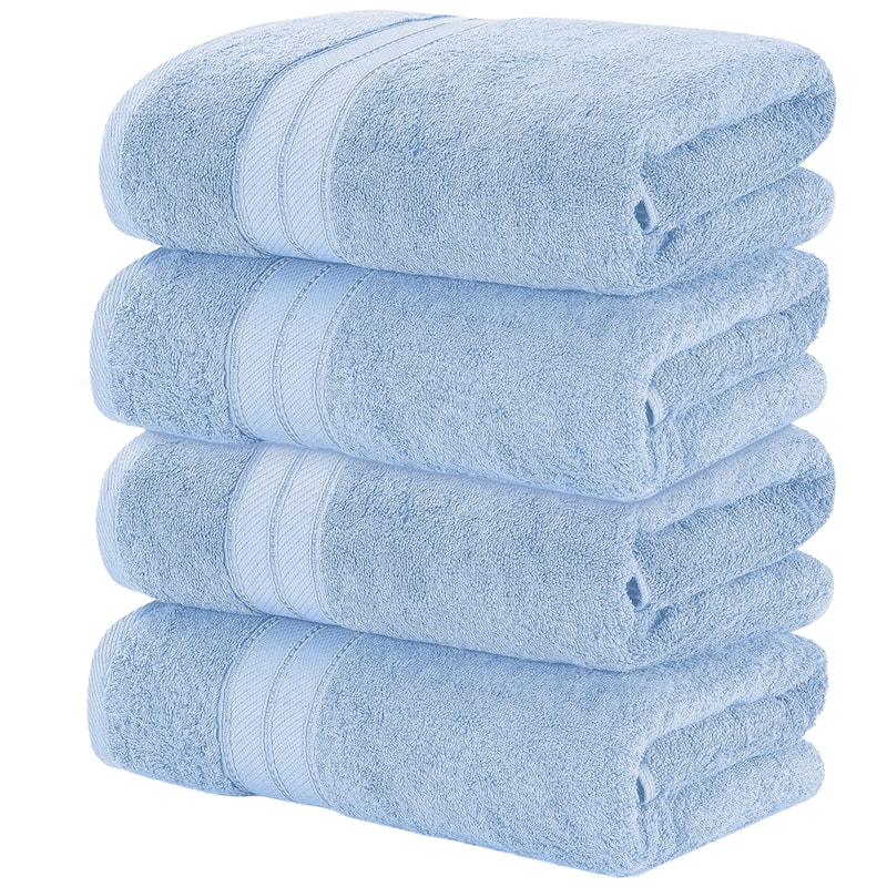 Modern Threads 4 Pack SpunLoft™ Bath towel - 30x54 - Blue
