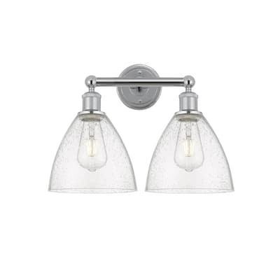 Innovations Lighting 616-2W-12-17 Bristol Vanity Bristol Glass 2 Light