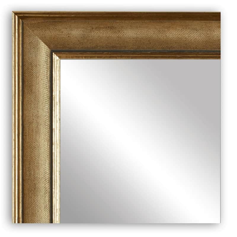 Frame My Mirror Gold Framed Wall Mirror, Oxfordshire Design