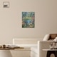 preview thumbnail 10 of 13, Art Remedy Serene Escape Gallery Wrapped Impressionism 1 Piece Canvas Wall Art /Monet And Van Gogh Inspired Art