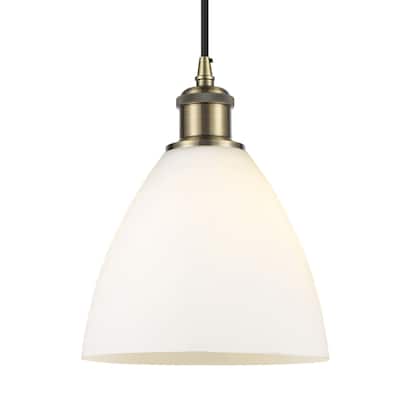 Innovations Lighting 516-1P-12-8 Bristol Pendant Bristol Glass 8" Wide