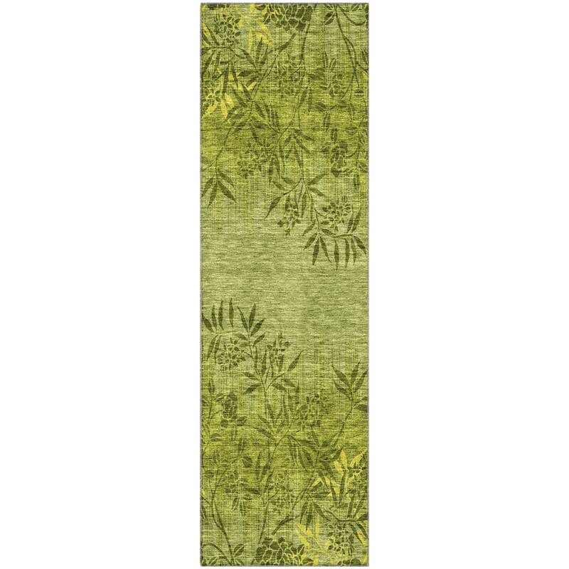 Premium Washable Super Soft Floral Imprints Mayfield Rug