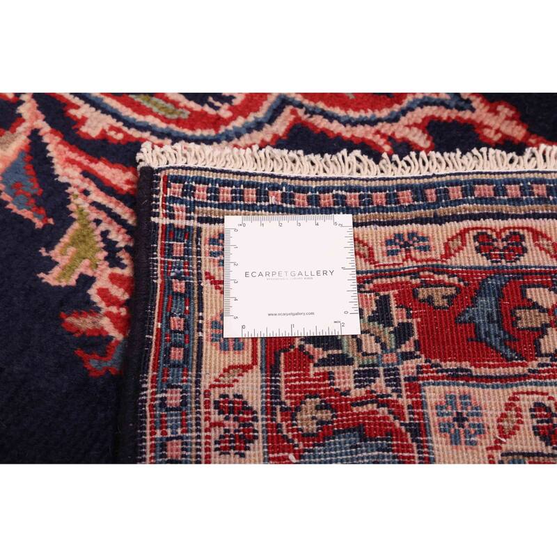 ECARPETGALLERY Hand-knotted Anadol Navy Wool Rug - 4'1 x 8'0