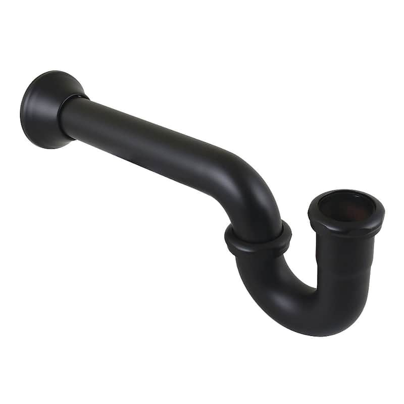 Kingston Brass CC2240 Vintage 3" Metal P-Trap - Matte Black