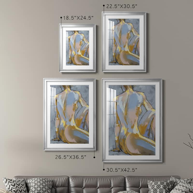 Grey Maiden II Premium Framed Print - Ready to Hang