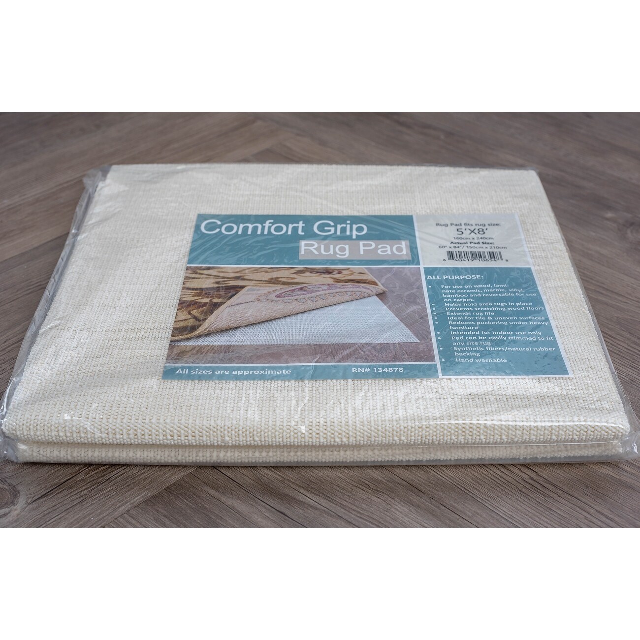 Alise Rugs Luxury Grip Traditional Solid Rug Pad Overstock 20979519