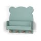 preview thumbnail 12 of 10, Brannan Bear Wall Shelf with 4 Hooks