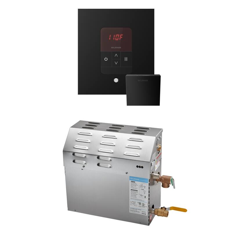 Mr Steam R15C10BI0000 MS Super iTempo Square 15 kW (15000 W) Steam - Matte Black