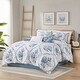 preview thumbnail 2 of 12, Harbor House Pismo Beach 6 Piece Oversized Cotton Comforter Set with Throw Pillows