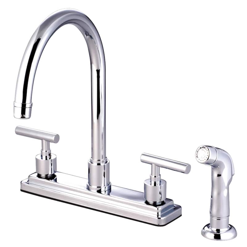 Manhattan 8 in. Centerset Kitchen Faucet - Polished Chrome