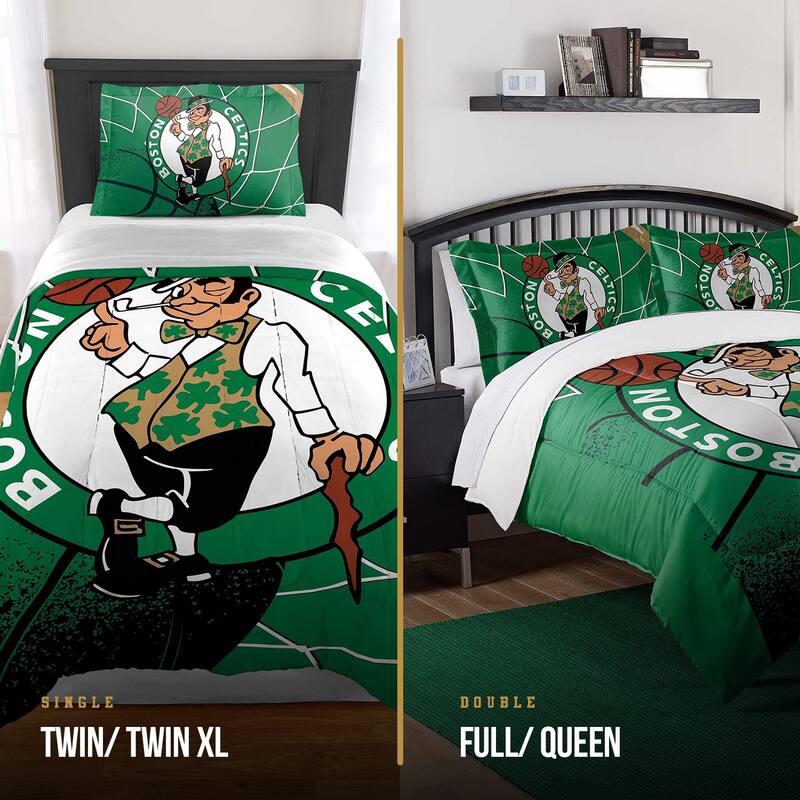 NBA Boston Celtics Officially Licenced Comforter & Sham set