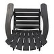 preview thumbnail 11 of 54, Hanlee Acacia Wood Folding Adirondack Chair by Christopher Knight Home - 29.50" W x 35.75" D x 34.25" H