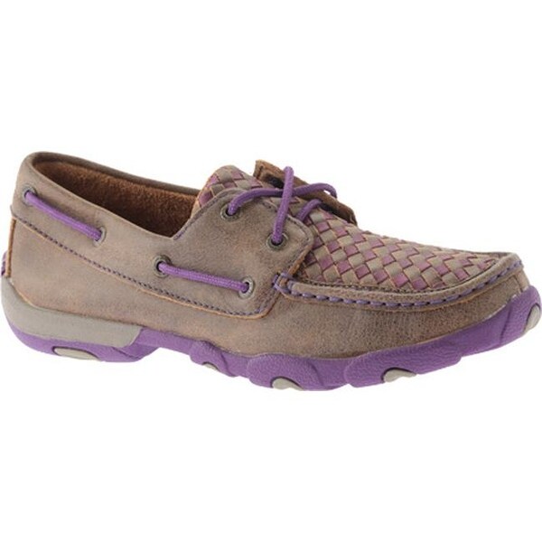 twisted x purple driving mocs