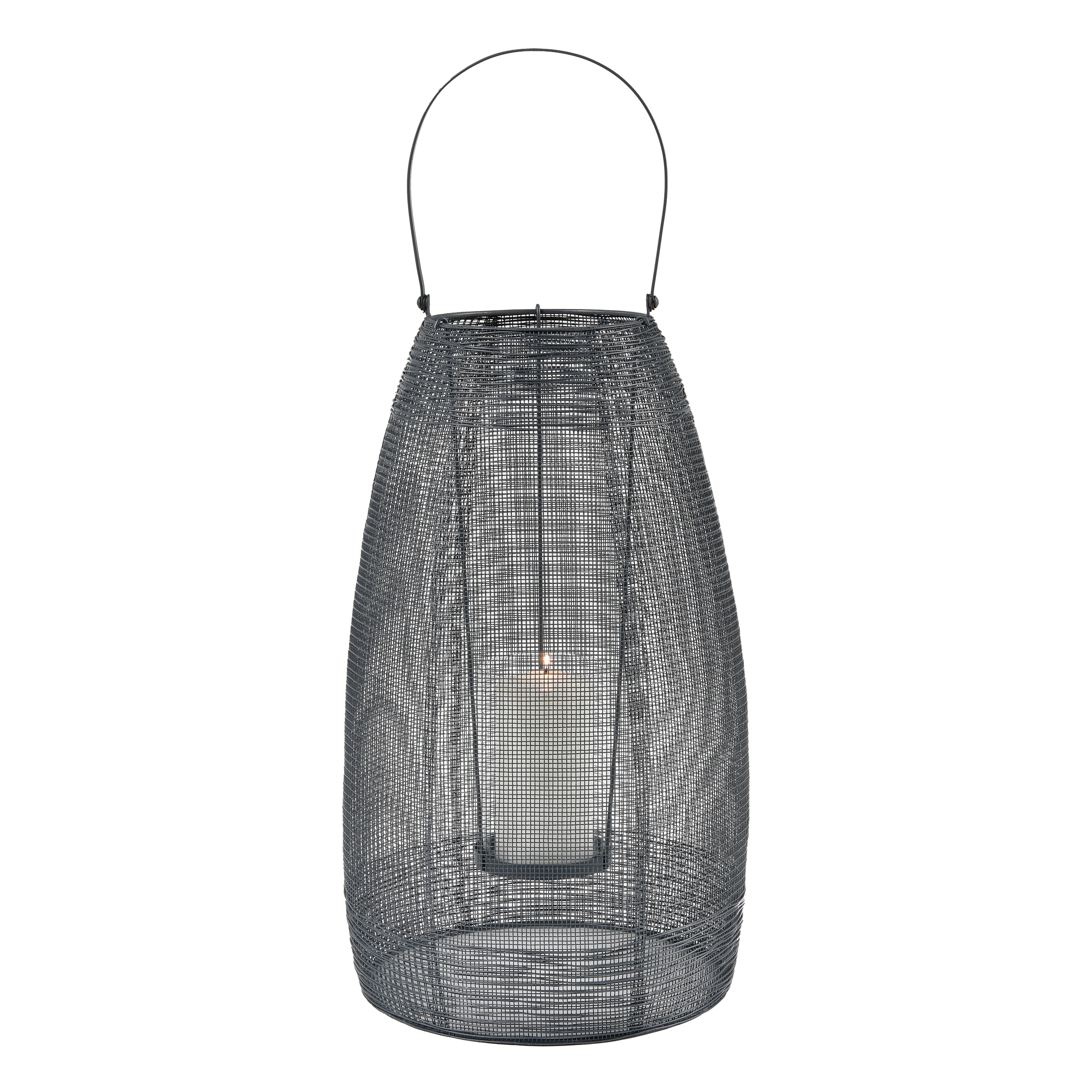Atlas Magnet Open Weave Wire Candleholder - 28 inch H
