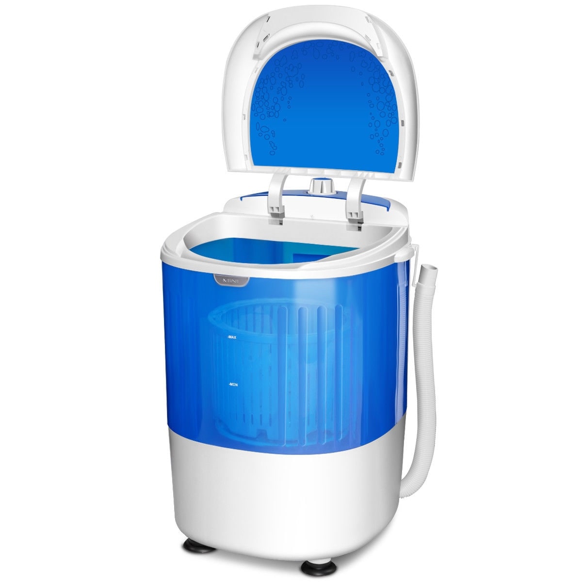  DIGBYS Foldable Mini Washing Machine, Small Washer