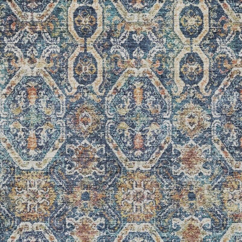 HomeRoots Floral Transitional Rectangle Outdoor Rug