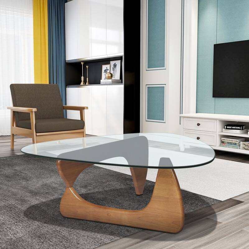 Home Modern Triangle coffee table