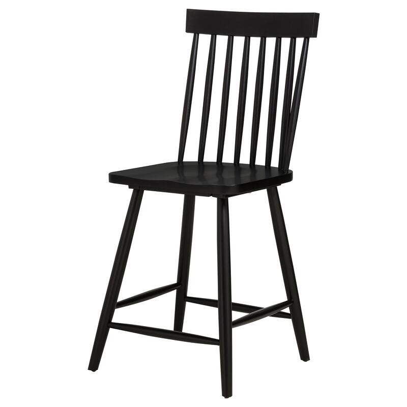 Andrews Windsor Counter Height Dining Side Chair (Set of 2)