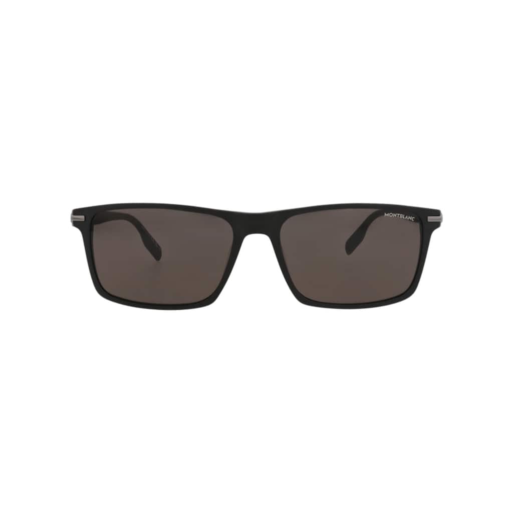 Montblanc Square-Frame Recycled Acetate Sunglasses