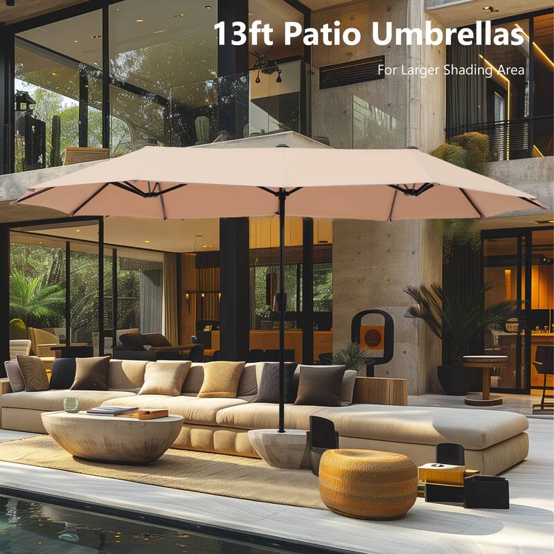 MAISON ARTS 7/8 Pieces Outdoor Patio Dining Set, 6 PE Rattan Chairs with Cushions and 1 Rectangle Metal Table