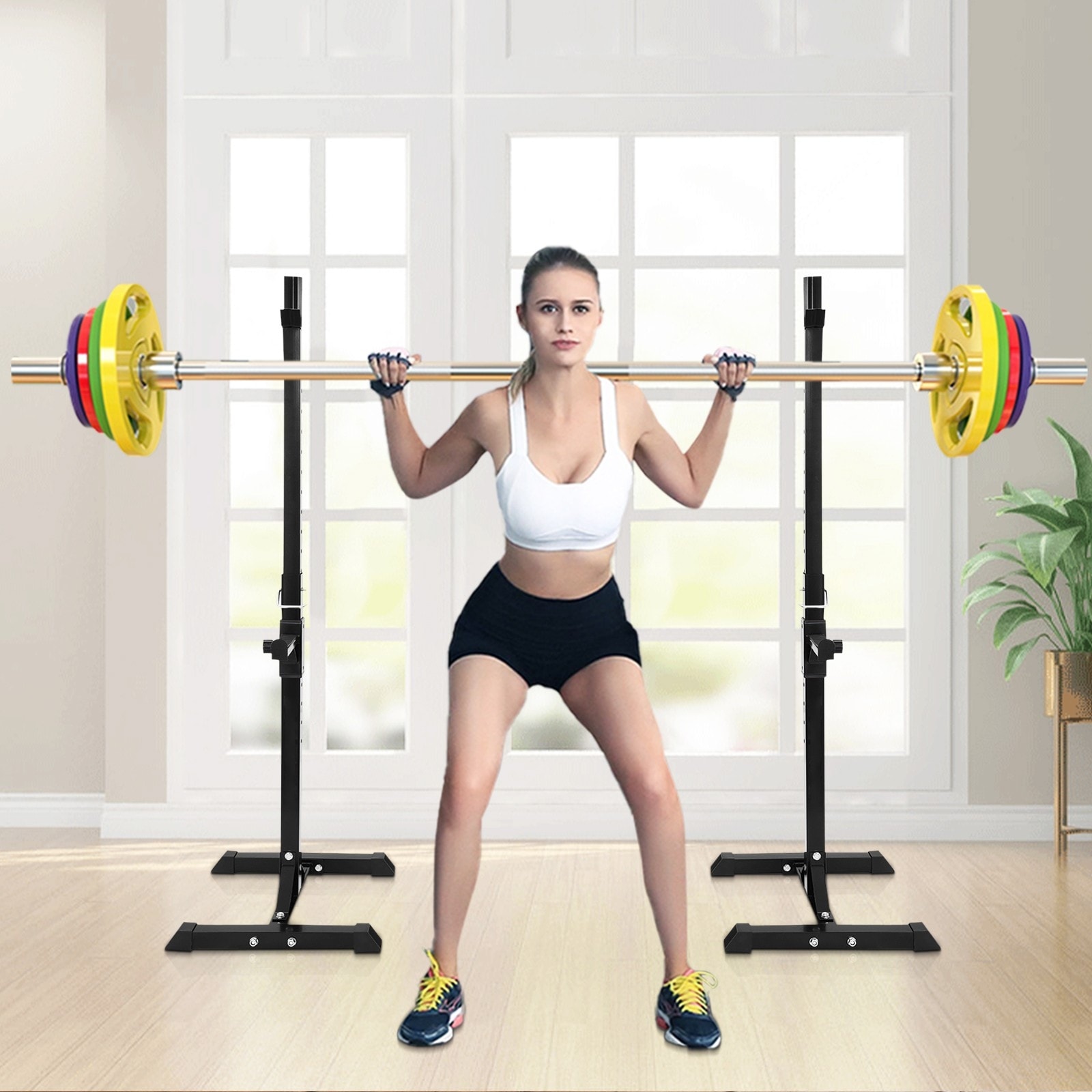Bench press portable outlet