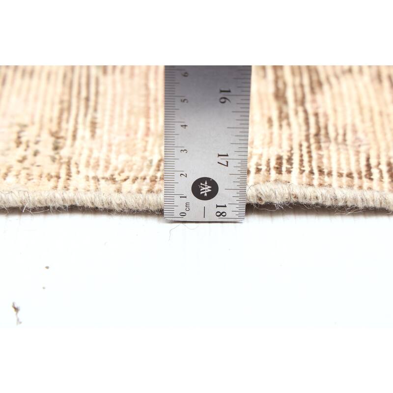 ECARPETGALLERY Hand-knotted Antalya Vintage Copper Wool Rug - 4'11 x 6'11