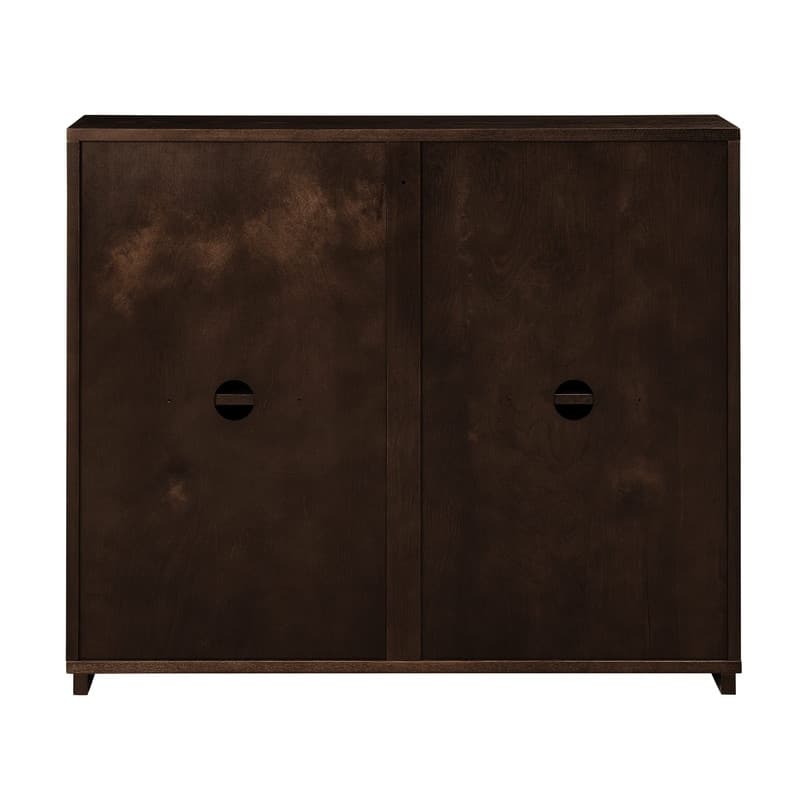 Mid Century Modern Narrow Buffet Cabinet with Storage, Side Cabinetfor Living Room or Entryway Organization