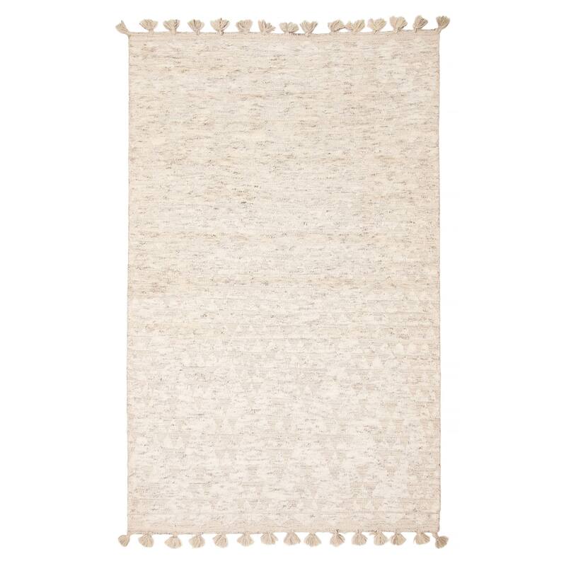 Tangier Ivory Rug 4'10" x 8'0" - 4'10 x 8'0 - Ivory - 4'10 x 8'0