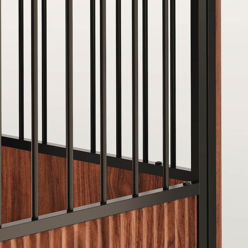 GDF Studio - Oakridge Modern Furniture Dog Crate with Multi-Door Design