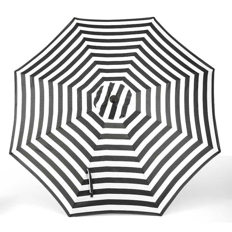 Holme 9-foot Steel Market Patio Umbrella with Tilt-and-Crank
