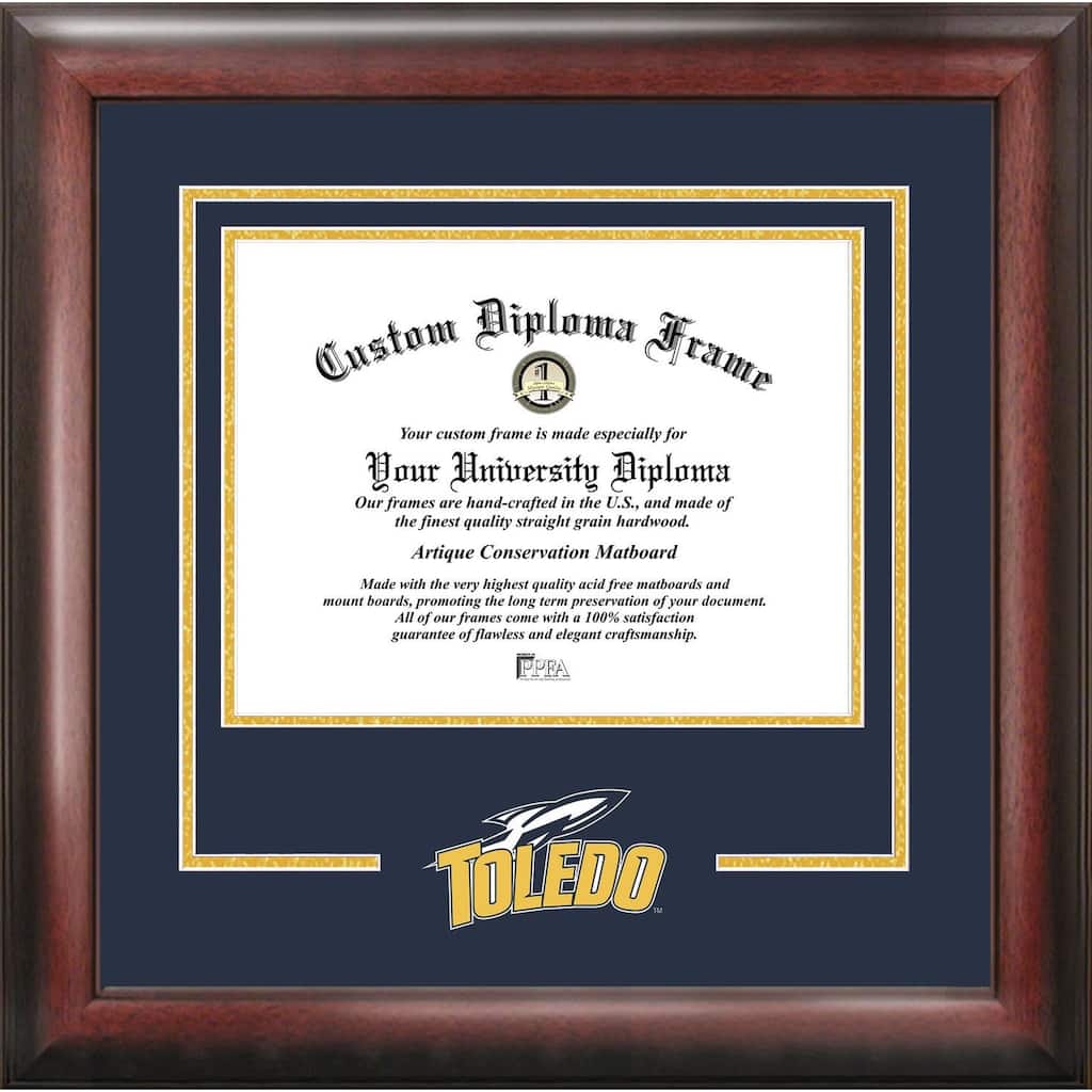 University of Toledo 10w x 8h Spirit Diploma Frame