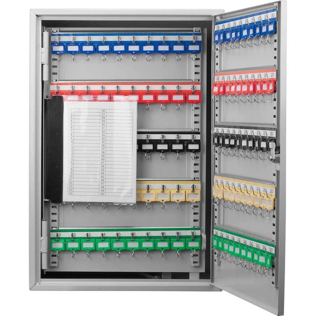 300 Adjustable Key Storage Cabinet with Lock