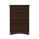 preview thumbnail 2 of 10, Prepac Fremont Superior 5-Drawer Chest for Bedroom - Spacious and Stylish Chest of Drawers, Espresso