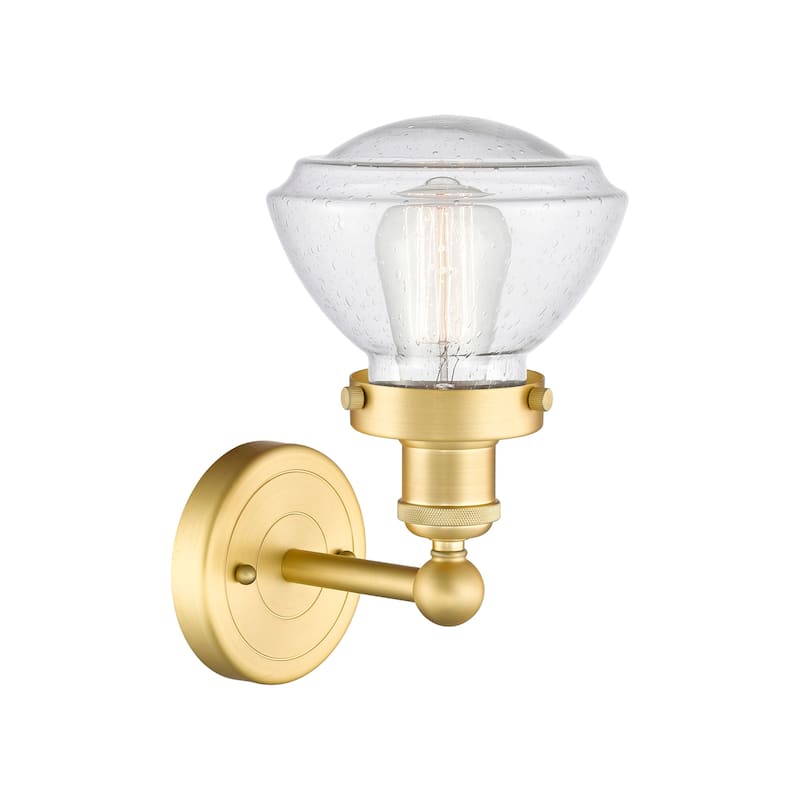 Innovations Lighting 616-1W-10-7 Olean Sconce Olean 10" Tall Wall