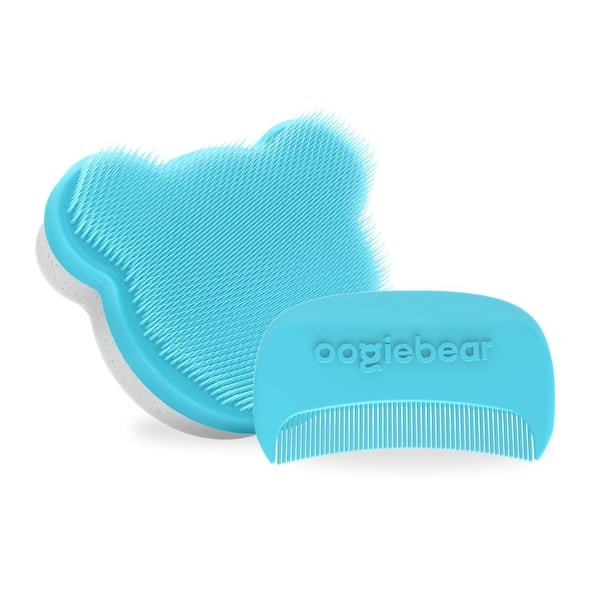 slide 2 of 5, oogiebear cradle cap kit - Blue