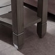 preview thumbnail 15 of 13, Copper Grove Ixia Rustic Oak and Slate Tile Recliner Wedge